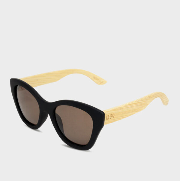 Moana Rd sunglasses - The Hepburn Black