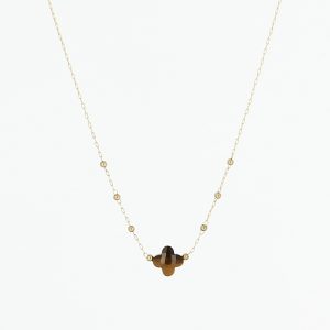 vela necklace tigers eye