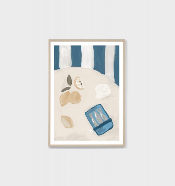 Mediterranean Alfresco Blue 6 print