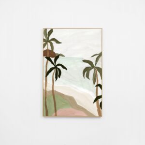 palm_scenery_green_canvas-framed